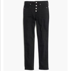 Madewell Slim Straight Jean Lunar Wash, Button Fly